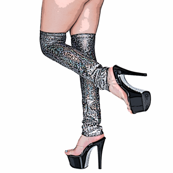 Multi Pack Leg Warmer Sewing Pattern – Thigh High Skinny Legging, Knee High Leg Warmer, Under the Knee Leg Warmer – PDF Download - Image 4